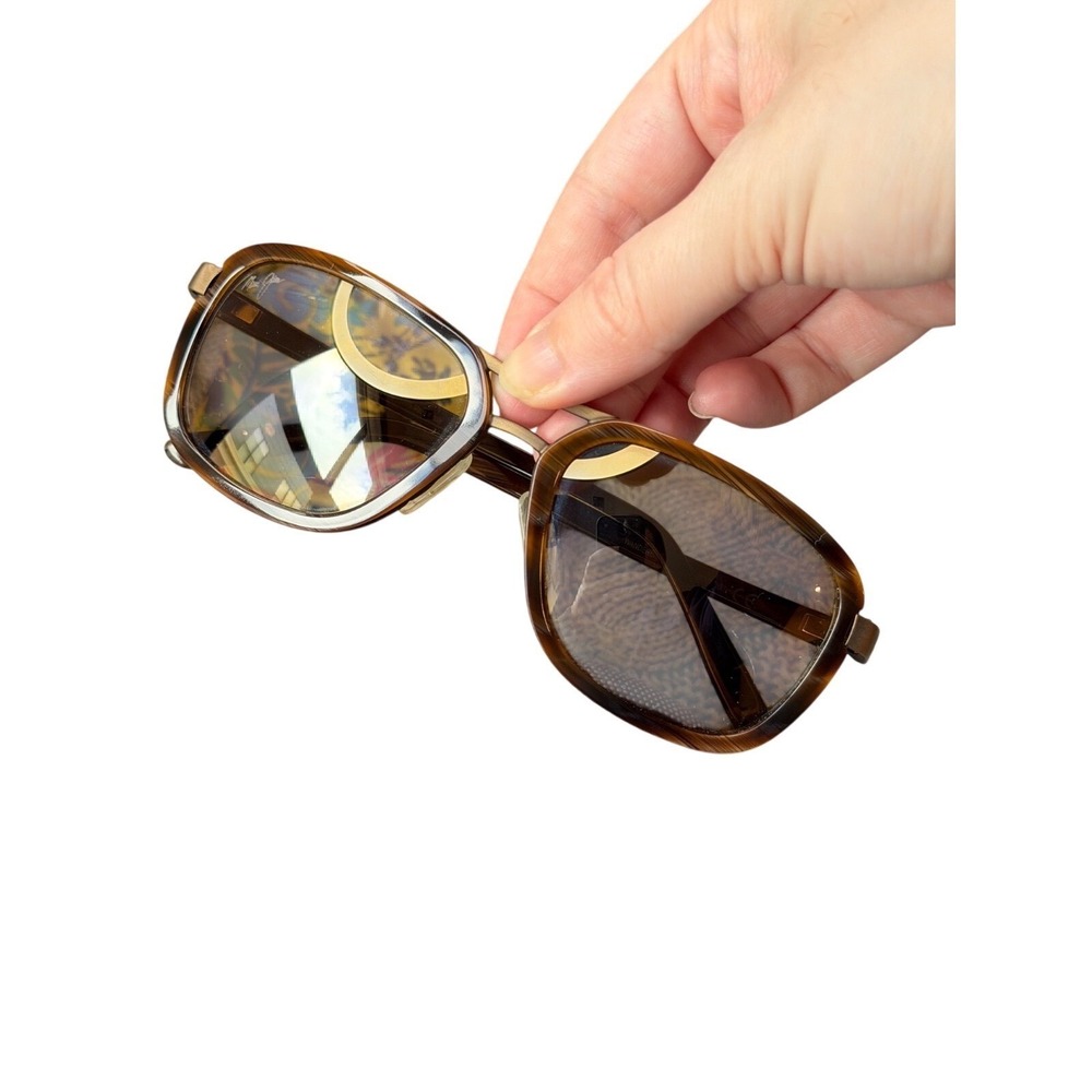Maui Jim Wanderer MJ 289-19M Polarized Unisex 58mm Brown Tortoise Vacation